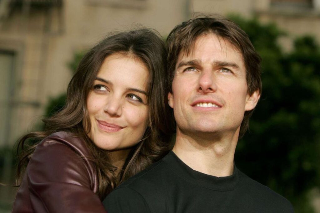 Tom Cruise With Katie Holmes